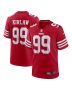 Men’s San Francisco 49ers Javon Kinlaw Scarlet Team Player Game Jersey