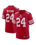 Men’s San Francisco 49ers Mason Scarlet Game Player Jersey