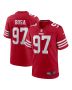 Men’s San Francisco 49ers Nick Bosa Scarlet Player Game Jersey