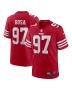 Men’s San Francisco 49ers Nick Bosa Scarlet Team Game Jersey