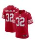Men’s San Francisco 49ers Patrick Taylor Jr. Scarlet Team Game Jersey