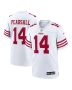 Men’s San Francisco 49ers Ricky Pearsall White White Game Jersey