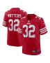 Men’s San Francisco 49ers Ricky Watters Scarlet Retired Player Game Jersey