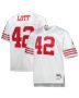 Men’s San Francisco 49ers Ronnie Lott Mitchell & Ness White Big & Tall 1990 Retired Player Jersey