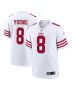 Men’s San Francisco 49ers Steve Young White Retired Player Game Jersey