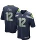 Men’s Seattle Seahawks 12s College Navy Team Game Jersey