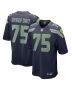 Men’s Seattle Seahawks Anthony Bradford College Navy Game Jersey