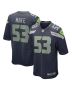 Men’s Seattle Seahawks Boye Mafe College Navy Game Player Jersey