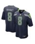 Men’s Seattle Seahawks Coby Bryant College Navy Game Jersey