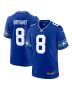 Men’s Seattle Seahawks Coby Bryant Royal Throwback Player Game Jersey