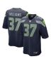 Men’s Seattle Seahawks Damarion Williams College Navy Game Jersey