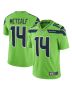 Men’s Seattle Seahawks DK Metcalf Neon Green Vapor Limited Player Jersey