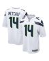 Men’s Seattle Seahawks DK Metcalf White Game Jersey