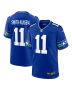 Men’s Seattle Seahawks Jaxon Smith-Njigba Royal Throwback Player Game Jersey
