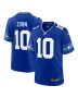 Men’s Seattle Seahawks Jim Zorn Royal Throwback Retired Player Game Jersey