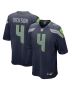 Men’s Seattle Seahawks Michael Dickson College Navy Game Jersey