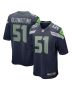 Men’s Seattle Seahawks Olusegun Oluwatimi College Navy Game Jersey