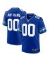 Men’s Seattle Seahawks Royal Throwback Custom Jersey