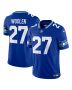 Men’s Seattle Seahawks Tariq Woolen Royal Alternate Vapor F.U.S.E. Limited Jersey
