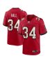 Men’s Tampa Bay Buccaneers Bryce Hall Red Team Game Jersey