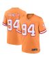 Men’s Tampa Bay Buccaneers Calijah Kancey Orange Alternate Team Game Jersey