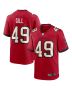Men’s Tampa Bay Buccaneers Cam Gill Red Game Jersey