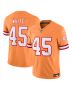 Men’s Tampa Bay Buccaneers Devin White Orange Vapor F.U.S.E. Limited Jersey
