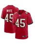 Men’s Tampa Bay Buccaneers Devin White Red Player Game Jersey