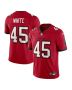 Men’s Tampa Bay Buccaneers Devin White Red Vapor Untouchable Limited Jersey
