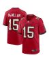 Men’s Tampa Bay Buccaneers Jalen McMillan Red Game Jersey