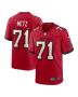 Men’s Tampa Bay Buccaneers Lorenz Metz Red Game Jersey
