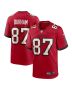 Men’s Tampa Bay Buccaneers Payne Durham Red Game Jersey