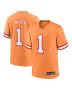 Men’s Tampa Bay Buccaneers Rachaad White Orange Throwback Game Jersey