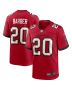 Men’s Tampa Bay Buccaneers Ronde Barber Red Game Retired Player Jersey