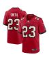 Men’s Tampa Bay Buccaneers Tykee Smith Red Game Jersey