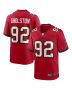 Men’s Tampa Bay Buccaneers William Gholston Red Game Jersey