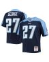 Men’s Tennessee Titans Eddie George Mitchell & Ness Navy Big & Tall 1999 Retired Player Jersey
