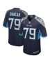 Men’s Tennessee Titans Jaelyn Duncan Navy Team Game Jersey
