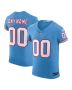 Men’s Tennessee Titans Light Blue Vapor F.U.S.E. Elite Custom Jersey