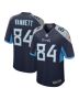 Men’s Tennessee Titans Nick Vannett Navy Game Jersey