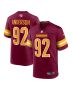 Men’s Washington Commanders Abdullah Anderson Burgundy Game Player Jersey