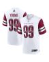 Men’s Washington Commanders Chase Young White Game Jersey
