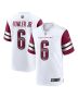 Men’s Washington Commanders Dante Fowler Jr. White Game Jersey