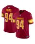 Men’s Washington Commanders Daron Payne Burgundy Vapor F.U.S.E. Limited Jersey
