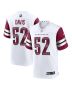Men’s Washington Commanders Jamin Davis White Game Jersey