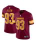 Men’s Washington Commanders Jonathan Allen Burgundy Vapor Limited Jersey