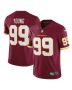 Men’s Washington Football Team Chase Young Burgundy Vapor Limited Jersey