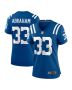 Micah Abraham 33 Indianapolis Colts Women’s Game Jersey – Royal