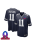 Micah Parsons 11 Dallas Cowboys 2025 Pro Bowl Patch Game Men Jersey – Navy