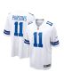 Micah Parsons 11 Dallas Cowboys Men Game Jersey – White